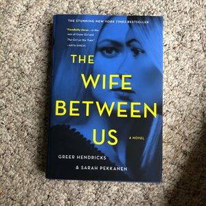 The Wife Between Us hardback book